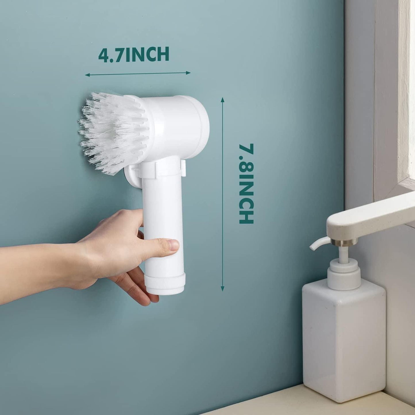 5 in 1 Handheld Bathroom Cleaning Brush